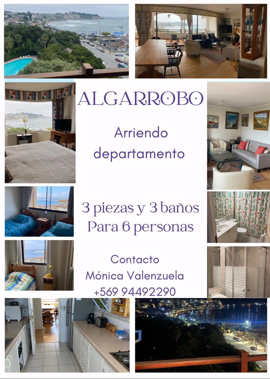 Arriendo Departamento - Algarrobo